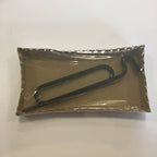 Maniglia per caminetti Piazzetta, accessori e ricambi in metallo nero con manico ergonomico, compatibile con modelli Piazzetta.