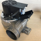 Ventilatore del sistema Multifuoco Piazzetta, accessorio e ricambio, mostra le pale e il corpo del ventilatore.