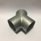 Raccordo a Y originale Piazzetta, accessori e ricambi per caldaie e stufe, in metallo con connessioni robuste.