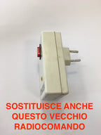 Telecomando Piazzetta Multifuoco a 1 tasto, accessori e ricambi per stufe e sistemi di riscaldamento Piazzetta.