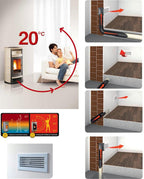 Set completo di accessori Multifuoco PLUS per caminetti Piazzetta, componente per sistema di ventilazione e ricambi.