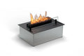 Bruciatore a bioetanolo Planika Senso, elegante dispositivo con fiamma visibile, ideale per ambienti moderni e raffinati.