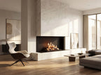 Bruciatore a bioetanolo Planika FLOGS Burner, modello 790, con design elegante e superficie in acciaio inox.
