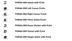 Camino a bioetanolo Planika Forma con FLA4, focolare frontale e bruciatore da 590 ml, elegante e moderno.