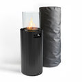 Camino a gas Planika Bino con design moderno e vetro trasparente, ideale per creare atmosfera accogliente in casa