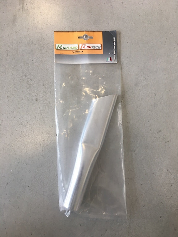 Lancia piatta in alluminio per aspiracenere Ribitech, accessorio resistente e leggero per la pulizia di cenere e residui.