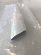 Lancia piatta in alluminio per aspiracenere Ribitech, accessorio robusto e leggero per la pulizia di camini e stufe.
