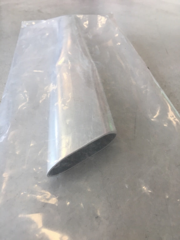 Lancia piatta in alluminio per aspiracenere Ribitech, accessorio robusto e leggero per la pulizia di camini e stufe.