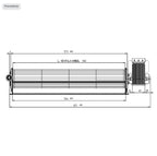 Ventilatore compatibile Superior Grande, accessori e ricambi, con pale e motore visibili, per migliorare la ventilazione.