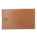 Porta per caminetto bifacciale Vulcano Fire, accessorio per barbecue, in metallo con manici e design robusto.